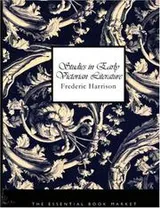 Cover of Studies in early Victorian literature