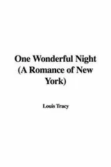 Cover of One Wonderful Night (A Romance of New York)