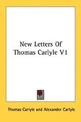 Cover of New Letters Of Thomas Carlyle V1