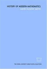Cover of History of Modern Mathematics