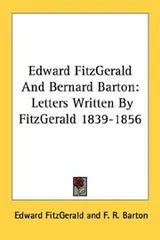 Cover of Edward FitzGerald And Bernard Barton