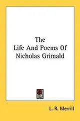 Cover of The life and poems of Nicholas Grimald