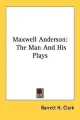 Cover of Maxwell Anderson