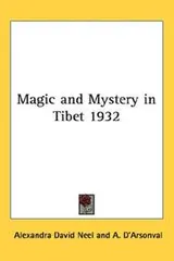 Cover of Magic and Mystery in Tibet 1932