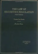 Cover of The law of securities regulation