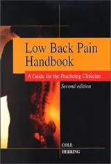 Cover of Low Back Pain Handbook