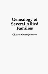 Cover of The genealogy of several allied families