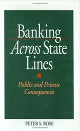 Cover of Banking across state lines