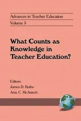 Cover of What counts as knowledge in teacher education?