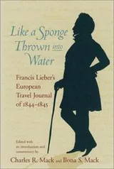 Cover of Like a sponge thrown into water