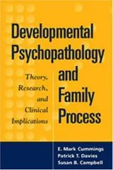 Cover of Developmental psychopathology and family process