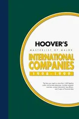 Cover of Hoover's Masterlist of Major International Companies 1998-1999 (Hoover's Masterlist of Major International Companies)