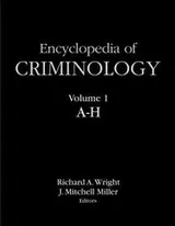 Cover of Encyclopedia of criminology