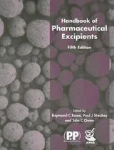 Cover of Handbook of pharmaceutical excipients
