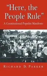 Cover of Here, the People Rule