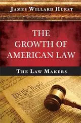 Cover of The Growth of American Law