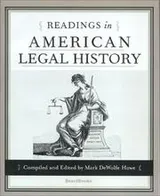 Cover of Readings in American legal history