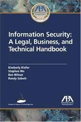 Cover of Information security