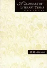Cover of A glossary of literary terms
