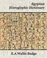 Cover of Egyptian Hieroglyphic Dictionary