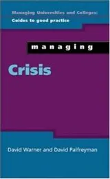 Cover of Managing crisis