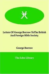 Cover of Letters of George Borrow to the British and Foreign Bible Society