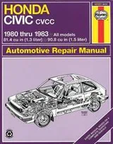 Cover of Honda civic owners workshop manual