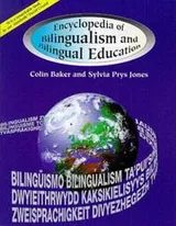 Cover of Encyclopedia of bilingualism and bilingual education