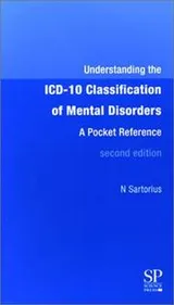 Cover of Understanding the ICD-10 Classification of Mental Disorders