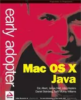 Cover of Early adopter Mac OS X Java