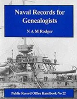 Cover of Naval records for geneologists