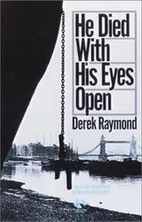 Cover of He died with his eyes open