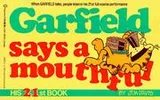 Cover of Garfield Says A Mouthful. No. 12. Chinese/English Text