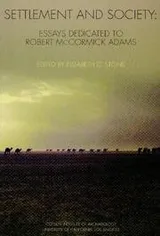 Cover of Settlement and society