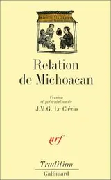 Cover of Relation de Michoacan