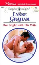 Cover of One Night With His Wife