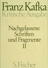 Cover of Nachgelassene Schriften und Fragmente