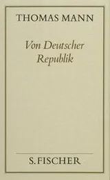 Cover of Von Deutscher Republik
