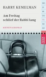Cover of Am Freitag schlief der Rabbi lang. Kriminalroman