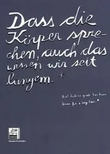 Cover of That Bodies Speak Has Been Known For A Long Time