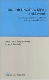 Cover of The draft UNCITRAL digest and beyond