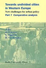 Cover of Towards undivided cities in Western Europe