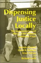 Cover of Dispensing Justice Locally