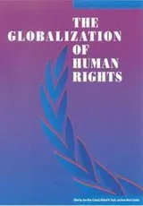 Cover of The globalization of human rights