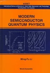 Cover of Modern Semiconductor Quantum Physics