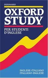 Cover of Dizionario Study per Studenti d'Inglese