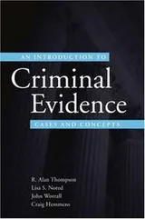 Cover of An introduction to criminal evidence