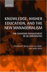 Cover of Knowledge, higher education, and the new managerialism