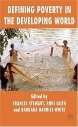 Cover of Defining poverty in the developing world