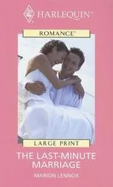Cover of The Last-Minute Marriage
